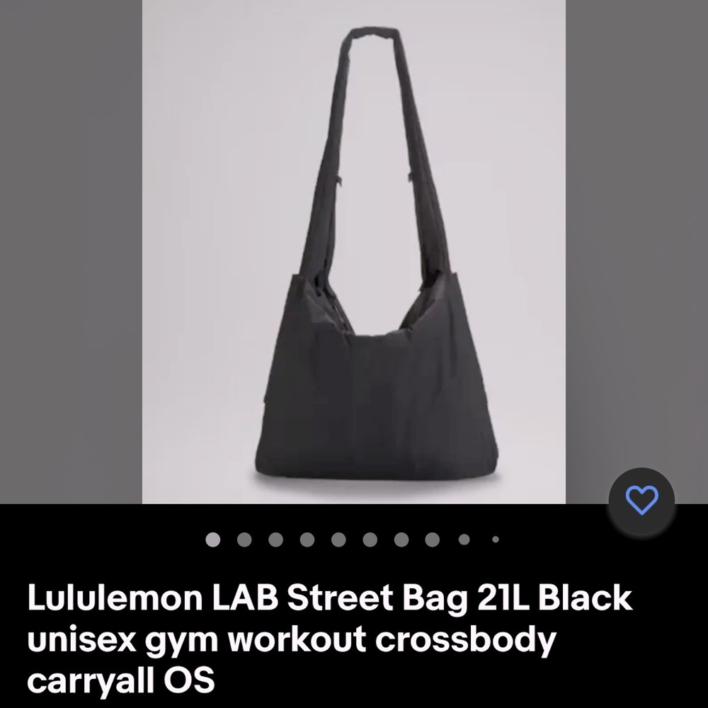 Lululemon Lab Street Bag